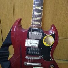 エレキギター　greco  550　経年保管品　作動未確認　ソフトケース付き　他のギターの物　の画像