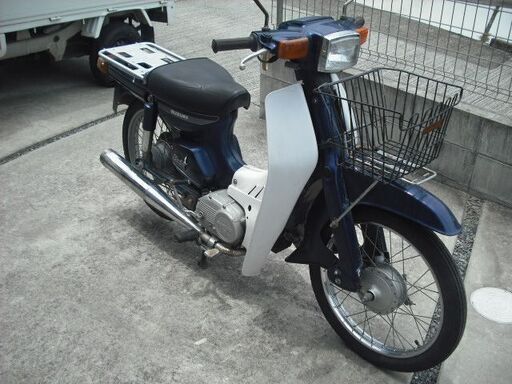 SUZUKI Birdie バーディ (BA14A) ブルー・スズキのビジネス名車