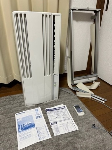 値下げ！CORONA(コロナ)ウィンドウエアコン　窓用　美品！完動品！