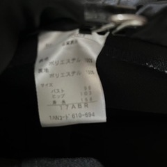 パンツスーツ2点セット17号の画像