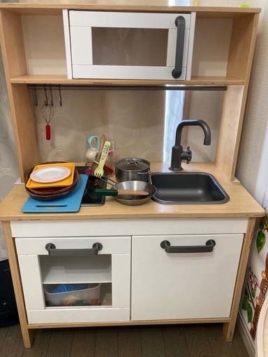 (商談中)IKEA キッチン　台所　おままごと　ままごと　イケア