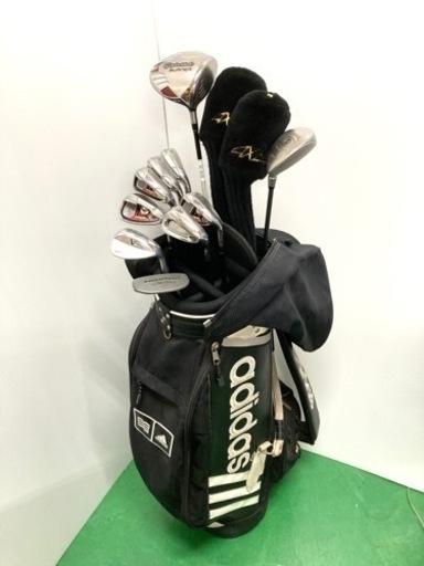 【SOLD OUT！】◆TaylorMade テーラーメイド BURNER バーナー 他◆ゴルフクラブ 全12本セット＋ adidas キャディバッグ＋付属品多数付き