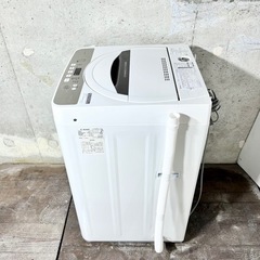ご成約済🤝 ☑︎配送/設置無料👏 超美品🌟 SHARP 4.5kg シングル用 高洗浄力🔥 洗濯機の画像