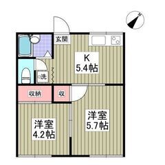 💙💙《2K》佐倉市🐻最上階の角部屋！コンビニ徒歩圏内！フリーレン...