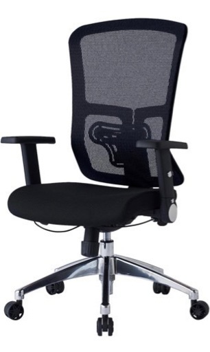 コイズミ　エルゴノミックチェア ブラック JG5-201BK