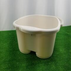 M【コレ見て！ 雑貨】 フットバス フットケア 足湯バケツ 日本製
