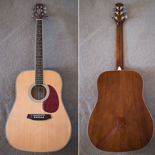 希少美品　Ashton D24JP カポ＆ピックセットプレゼント