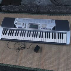CASIO カシオ 電子キーボード　CTK-496 　本体とアダ...