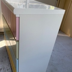 【美品】ローチェスト　4段引き出し　洋服収納タンス　の画像