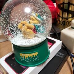 くまのプーさんスノードームの画像