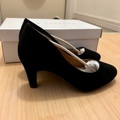 【新品】パンプス　ブラック　22-22.5㎝　KOBE LETTUCEの画像