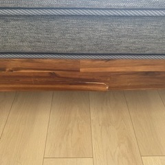 引き取り決定済み　セミダブルベッドマットレス付きの画像