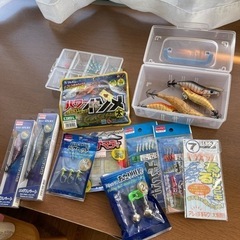 釣具セット（リール）（サビキ、エギ等）
