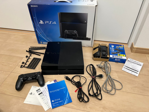 【予定者決定】プレステ4 500GB ブラック　& 置くだけ充電スタンド