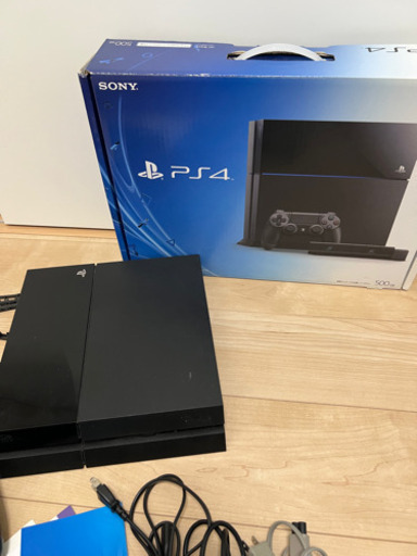 【予定者決定】プレステ4 500GB ブラック　& 置くだけ充電スタンド