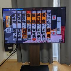 LG 55型　4Kテレビ　55NANO75JPA テレビスタンドセット