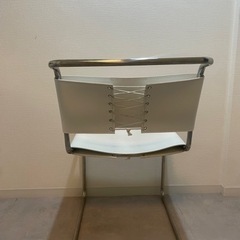 椅子　韓国インテリア　ホワイト　白　2個セットの画像