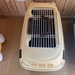 猫　犬　ハードキャリー　キャリーケース2ドア　M