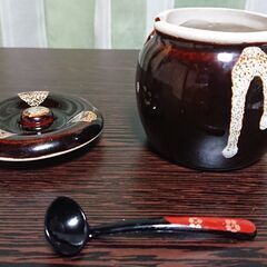 (美品) 調味料入れ 10個、ミニ杓子9個付きの画像