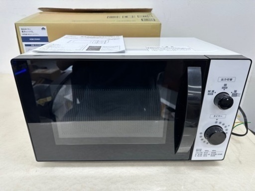 【美品】電子レンジ 17L イオン ホームコーディ 光るタイマー電子レンジ 17リットル HC-MR0117