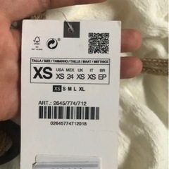 【ZARA】新品未使用！ベルト付き　バルーン　スカートの画像