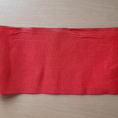 浴衣用作り帯・赤　女性用の画像