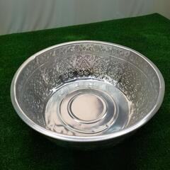 【コレ見て！】フットバスボウル アルミ スパボウル  フットマッサージボウル 36cmの画像