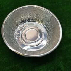 【コレ見て！】フットバスボウル アルミ スパボウル  フットマッサージボウル 36cmの画像