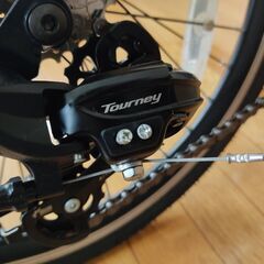 ミニベロ　小径車　アルミフレーム20インチ 前後クイックリリース 14段Wレバータイプ変速 ドロップハンドルの画像