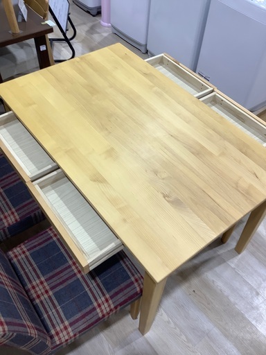ダイニング4点セット いまだ 引き出し付 入荷致しました! 【公式通販】 ダイニング4点セット いまだ 引き出し付 入荷致しました! 【公式通販】