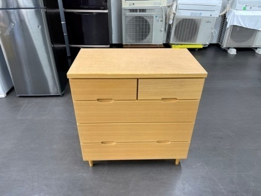 ?激安‼️収納家具タンス収納4段　幅80cm?