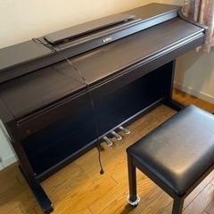 【急募男性1人手伝えます】カワイ KAWAI 電子ピアノ 98年製 PW750の画像