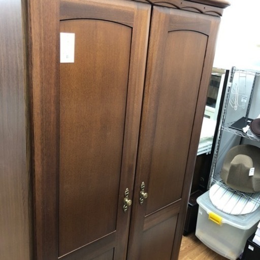 二枚扉ワードローブ売ります！