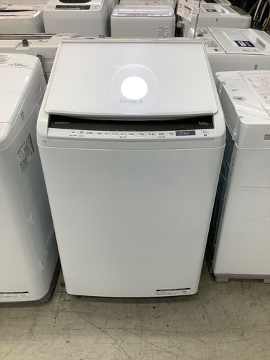安心の1年保証付き！！ HITACHI　8.0kg全自動洗濯機　BW-DV80E  2020年製