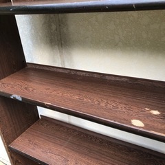 木製本棚の画像