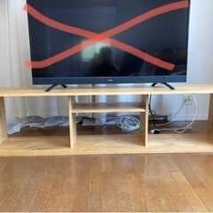 テレビ台　木材