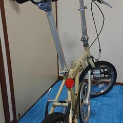 折り畳み自転車 カスタム済 オリジナル部品有の画像