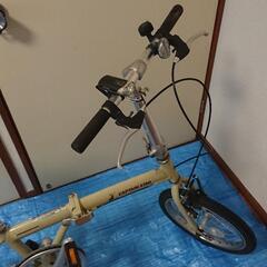 折り畳み自転車 カスタム済 オリジナル部品有