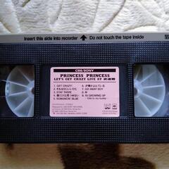 VHS　PRINCESS PRINCESS LIVE