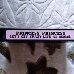 VHS　PRINCESS PRINCESS LIVEの画像
