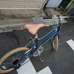 anna[アンナ]20吋 ミニベロ(小径車) アルミ/7speed/ネイビーの画像