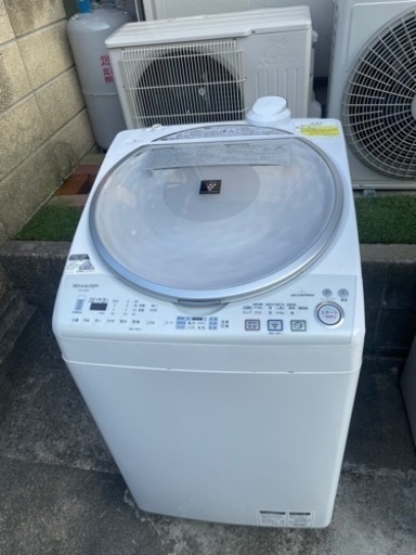 sharp 洗濯機2012年製8kg