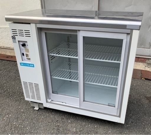 【動確済み】ダイワ 業務用 テーブル型 冷蔵ショーケース 3041DP-S 148L 900×450×800 台下冷蔵庫 コールドテーブル ジョッキ グラス 大阪