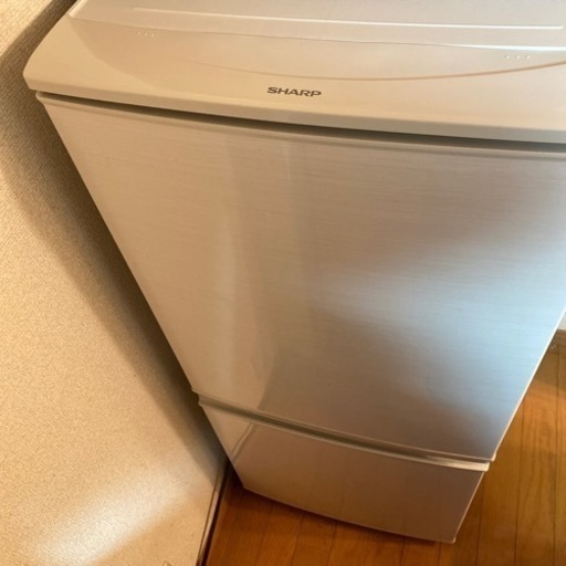2ドア冷蔵庫137L 2017年製　2017年新品購入