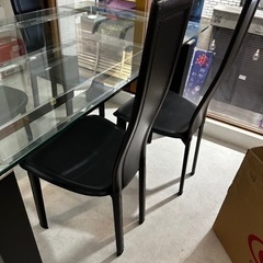ダイニングセット　椅子4脚付き