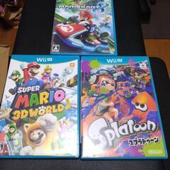 wiiU　３枚SET　値下げ
