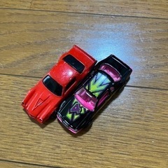 【取引決定！】ミニカー　中古　2台　マジョレット　ホットウィール...