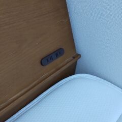 セミダブル　木製フレームすのこベット【コンセント付】の画像