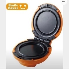埼◇く値下げ！> 未使用!!recolte レコルト スマイルベイカー RSM-1 ホットサンドメーカー パンケーキ オムレツ お好み焼き レシピ付きの画像