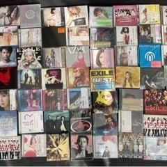 CD アルバム　シングル 帯付き大量　買取か食材交換できる方優先の画像